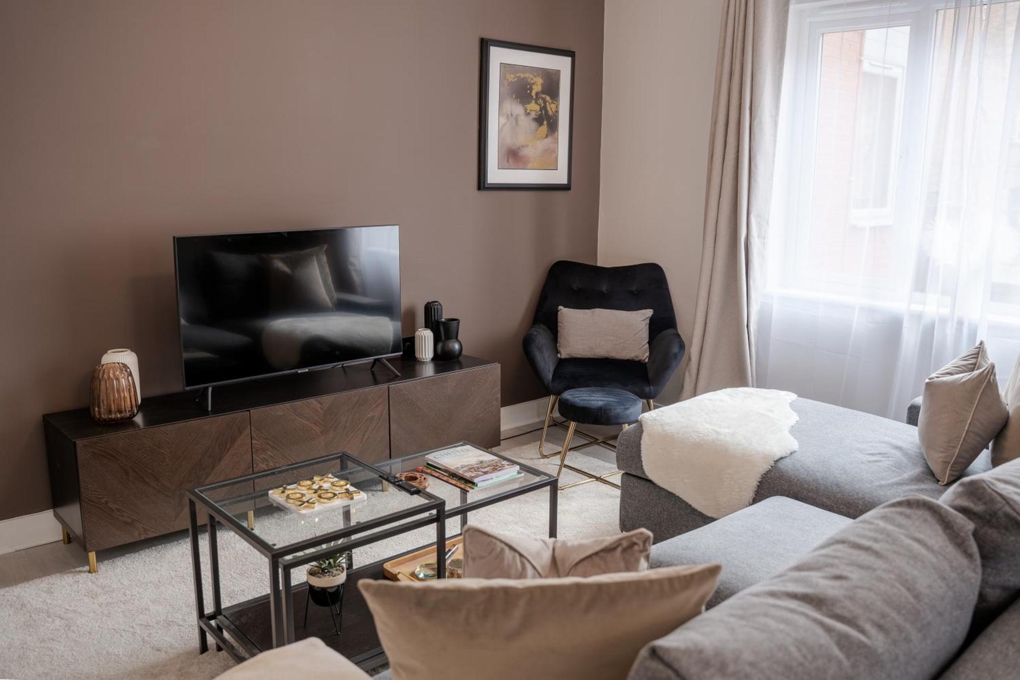 Stylish & Recently Refurbished Chester Apartment - Up To 6 المظهر الخارجي الصورة